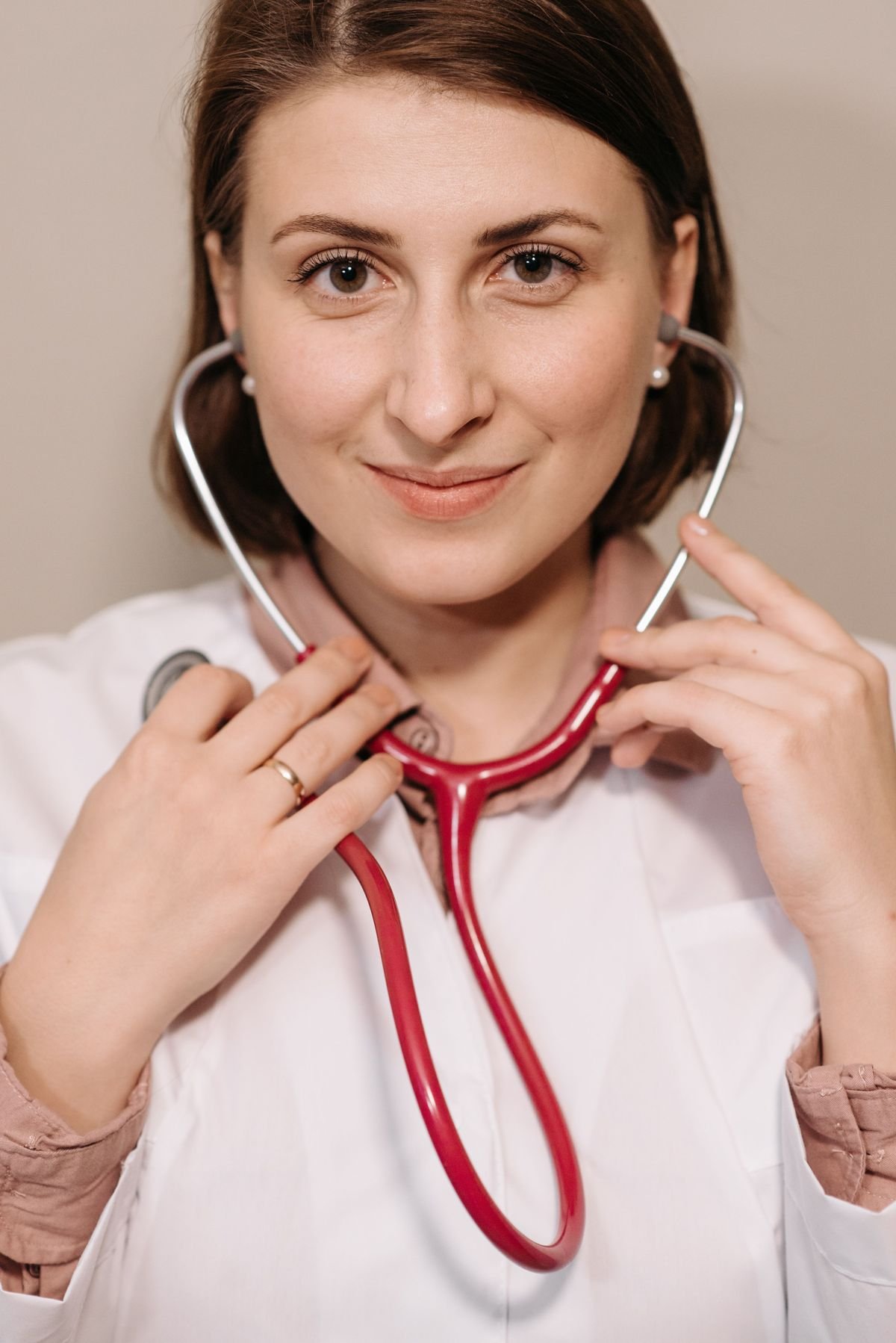 Board-certified physician with stethoscope — Niyutsa Technologies credentialing specialists